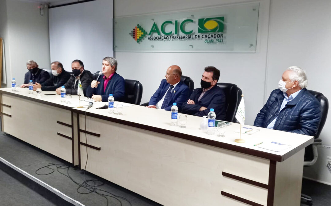 ACIC recebe o presidente do Instituto do Meio Ambiente de SC