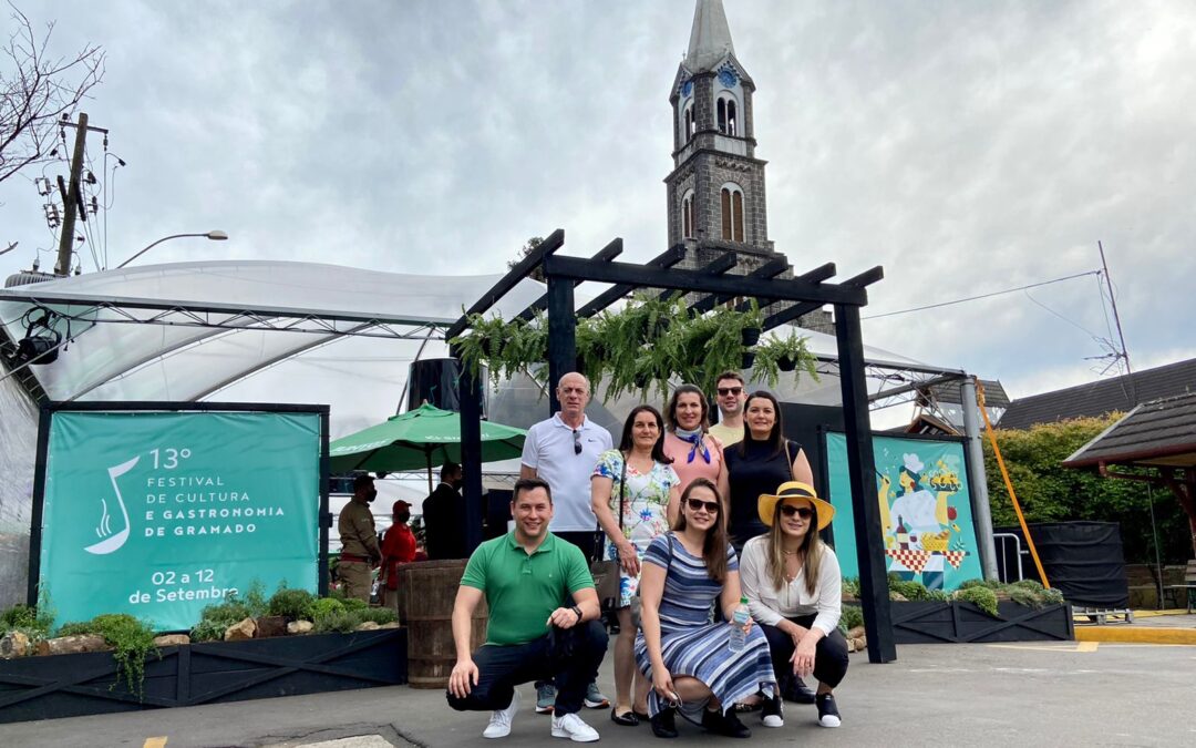 Núcleo de Gastronomia da ACIC no Festival Gastronômico de Gramado