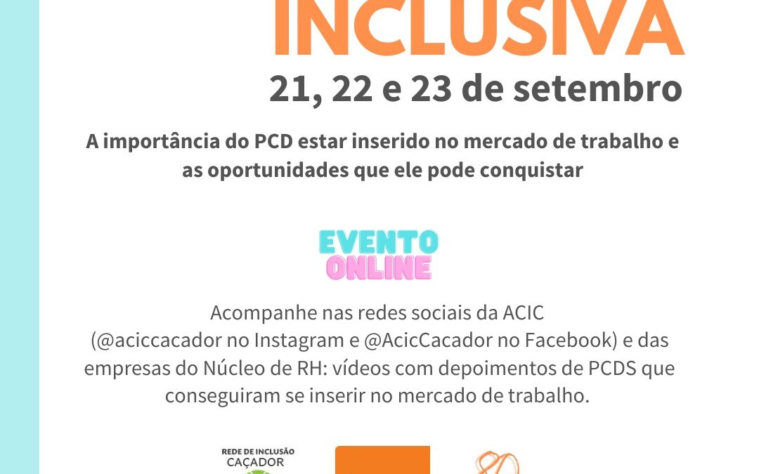 Núcleo de RH realiza a Semana Inclusiva