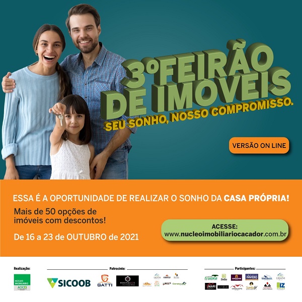 Núcleo Imobiliário segue com Feirão de Imóveis durante a semana