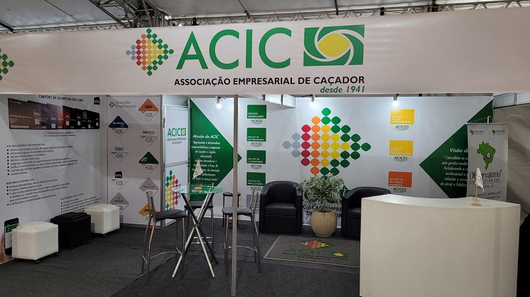 Associação Empresarial (ACIC) na ExpoCaçador88