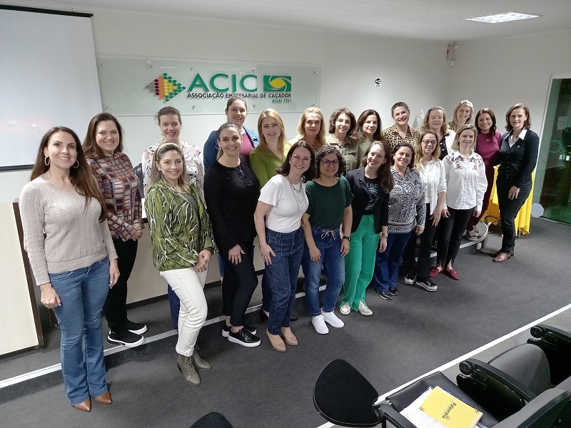 Núcleo da Mulher Empreendedora da ACIC inicia ciclo de capacitações