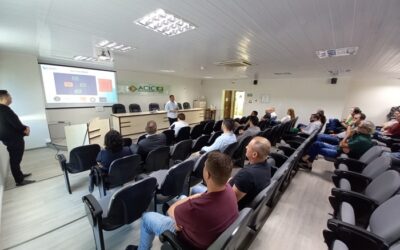 Gestão de Riscos foi tema de palestra na ACIC Caçador