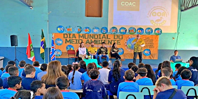 Núcleo de Meio Ambiente da ACIC realiza palestras na Escola Tabajara