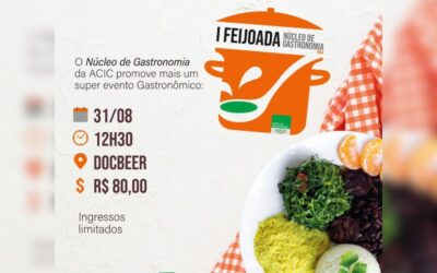 1ª Feijoada do Núcleo de Gastronomia dia 31 de agosto